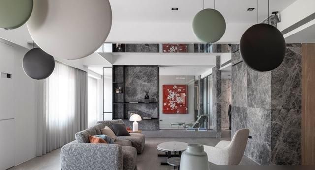 爸妈看了都爱的264㎡轻奢大平层，大理石+镜面，装出精致现代风！ - 家居知识