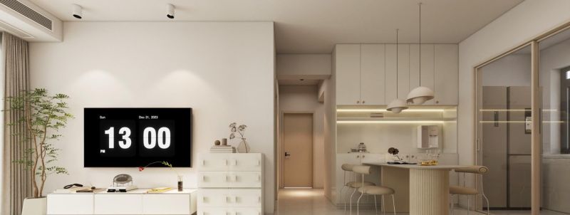 赣州95平｜把奶油风搬进家，温柔到不想出门 - 家居知识