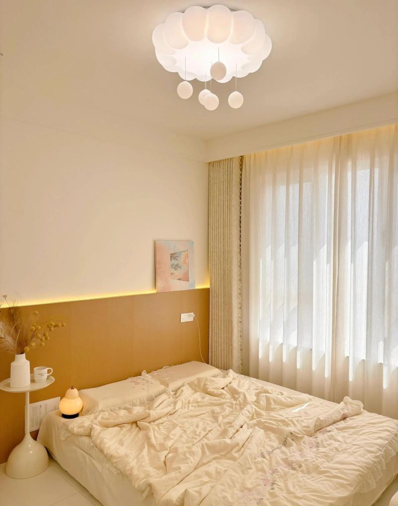 80平奶油风格，梦中的温馨感觉。 - 家居知识