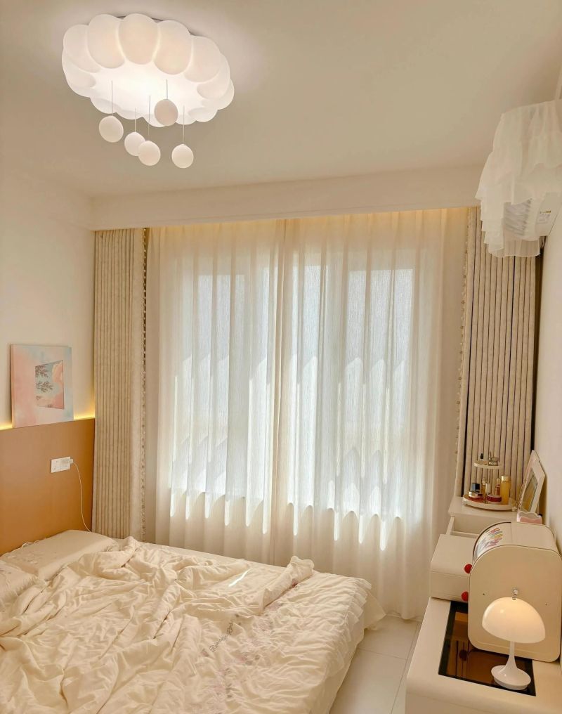 80平奶油风格，梦中的温馨感觉。 - 家居知识