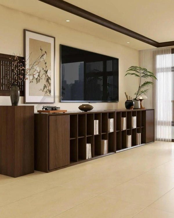 没想到新中式装完豪宅感这么绝，真不枉我和家里人掰扯好几个月 - 家居知识