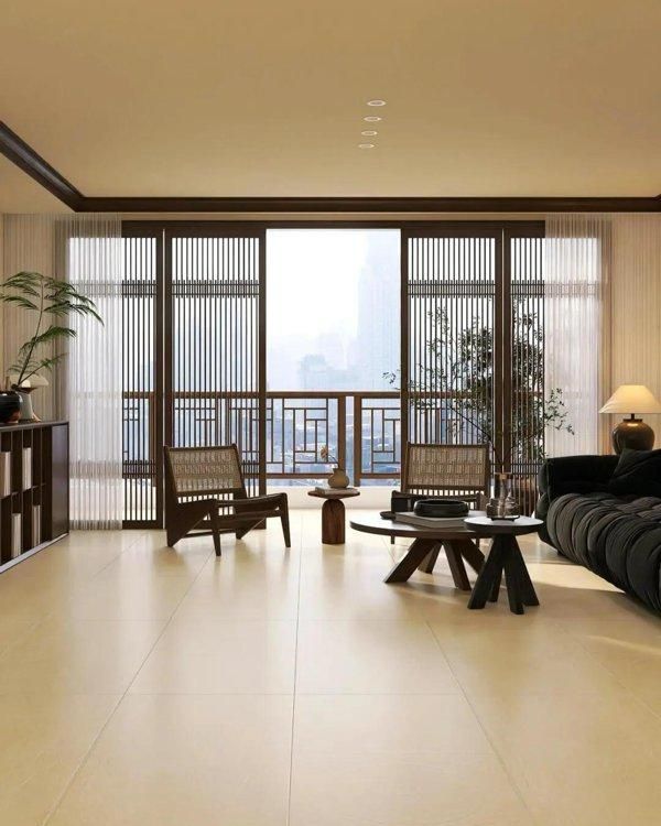 没想到新中式装完豪宅感这么绝，真不枉我和家里人掰扯好几个月 - 家居知识