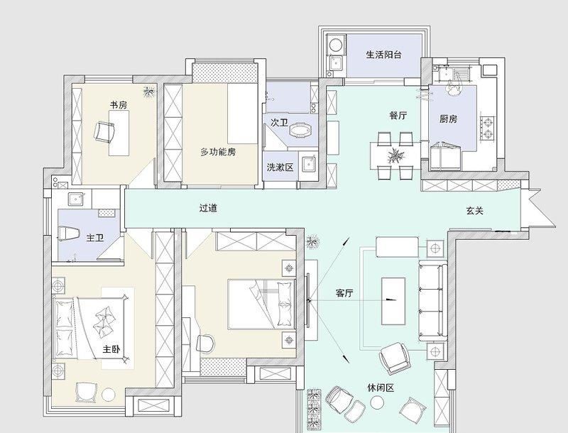 发现一户长沙夫妻的新家，110㎡的新中式风装修，全屋高级感满满 - 家居知识