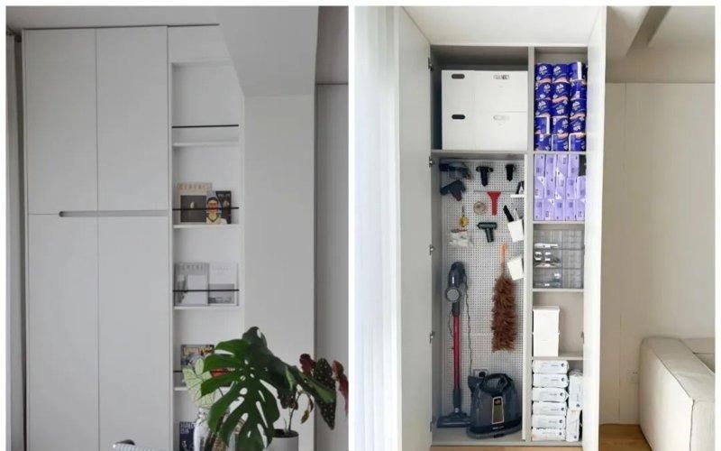 被年轻人家里的“薄柜设计”惊呆了！没想到换个思路后，越住越香 - 家居知识