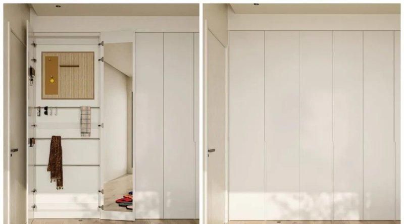 被年轻人家里的“薄柜设计”惊呆了！没想到换个思路后，越住越香 - 家居知识