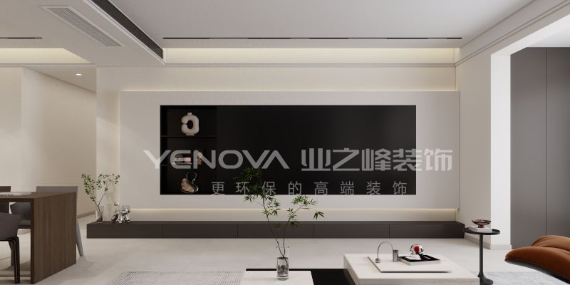 166㎡现代风格装修案例，唐山铂悦山雅致生活空间