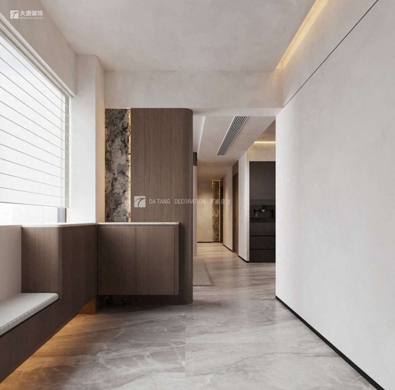 132㎡现代风格装修案例，株洲住宅的含蓄深邃之美