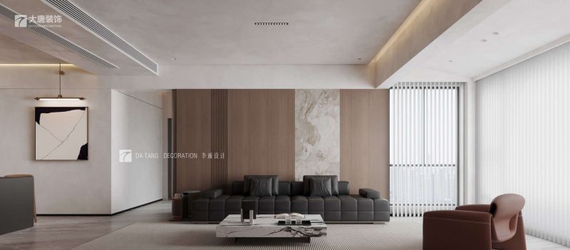 株洲装修设计：132㎡现代风格装修，含蓄而深邃 - 家居知识