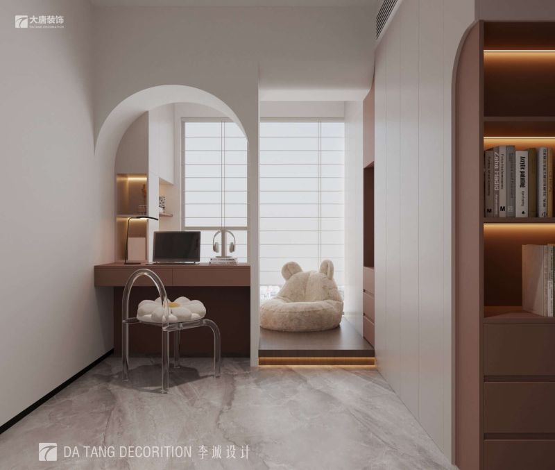 株洲装修设计：132㎡现代风格装修，含蓄而深邃 - 家居知识