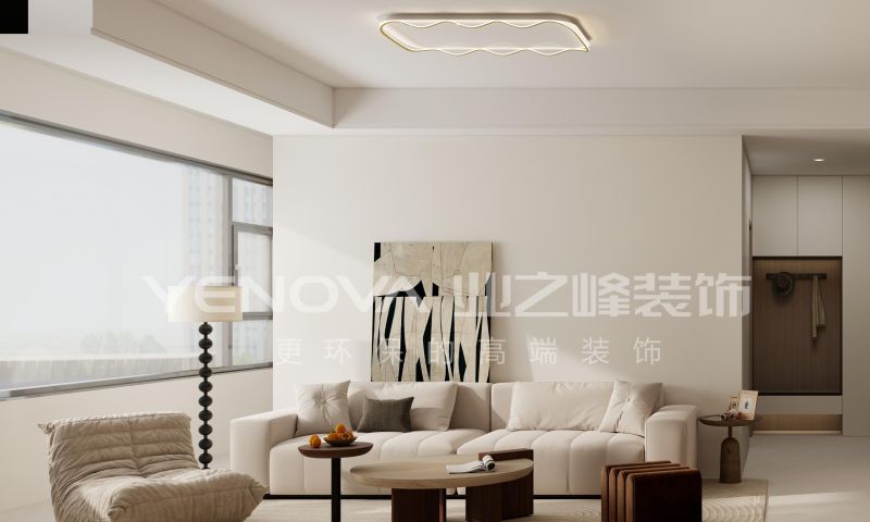 唐山润唐瑞府134平方米现代风格装修效果案例|业之峰装饰 - 家居知识