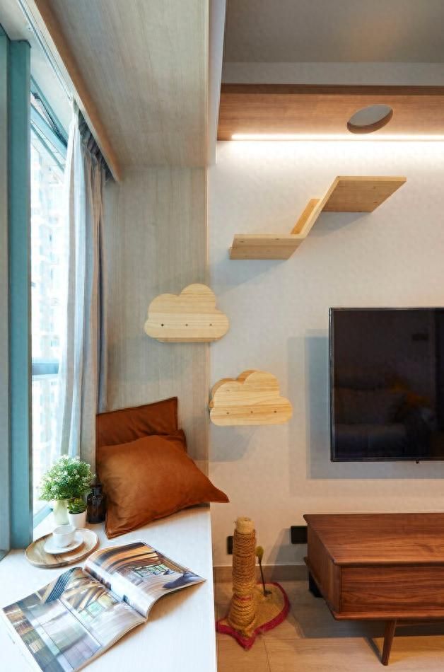 香港夫妇47㎡现代简约风新家，一尘不染的温馨小窝