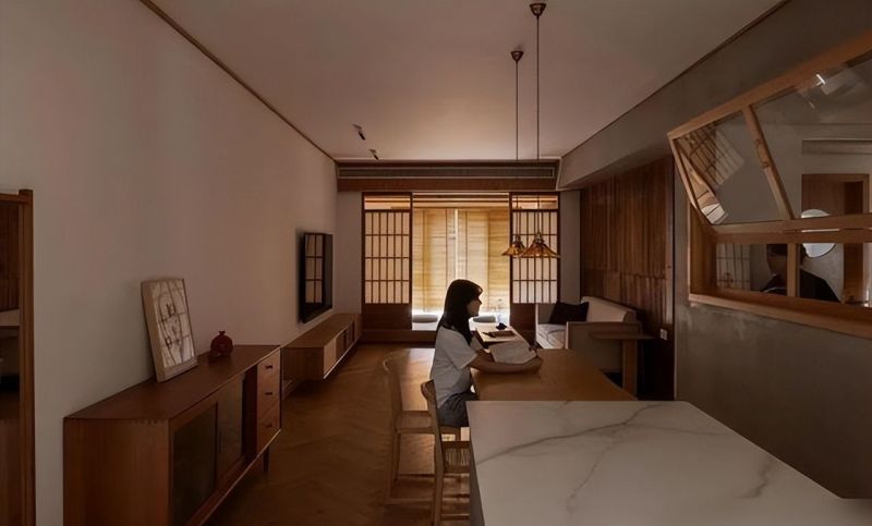 成都发现一户人家的装修，140㎡4室2厅，全日式原木风太治愈了 - 家居知识