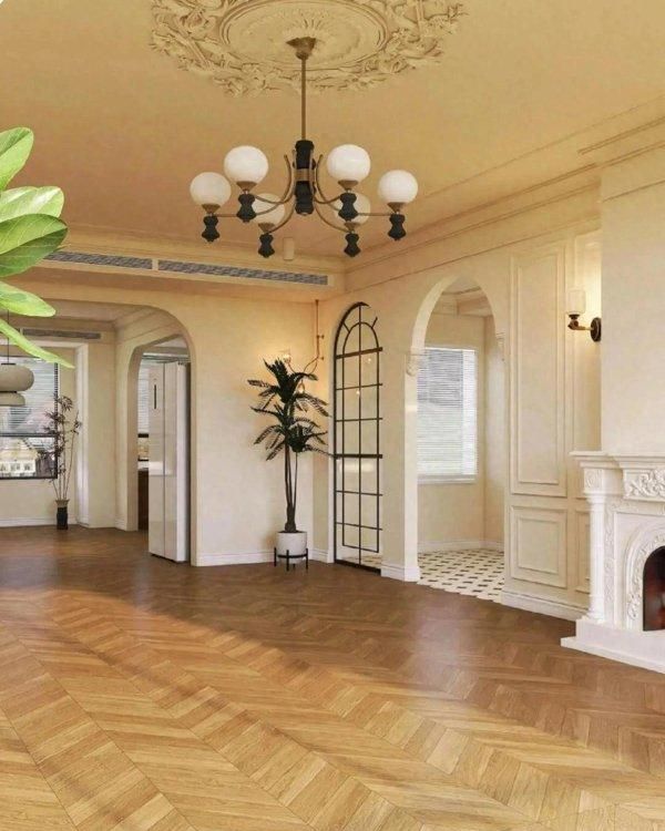 法式不愧是装修界的白月光，光硬装就美疯了 - 家居知识