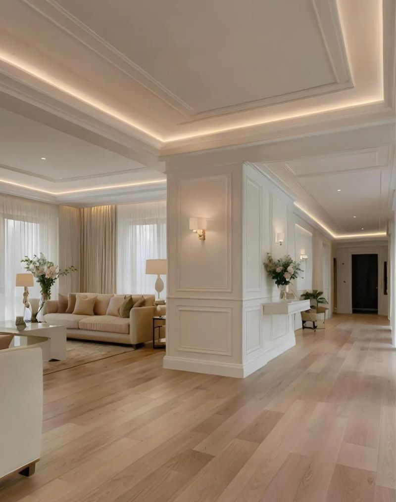 爸妈审美牛啊！被130㎡法式装修风格美到没边多亏爸妈的审美～ - 家居知识