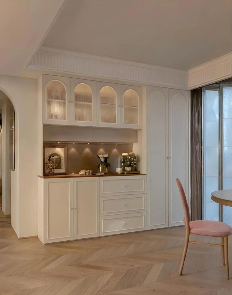 爸妈审美牛啊！被130㎡法式装修风格美到没边多亏爸妈的审美～ - 家居知识