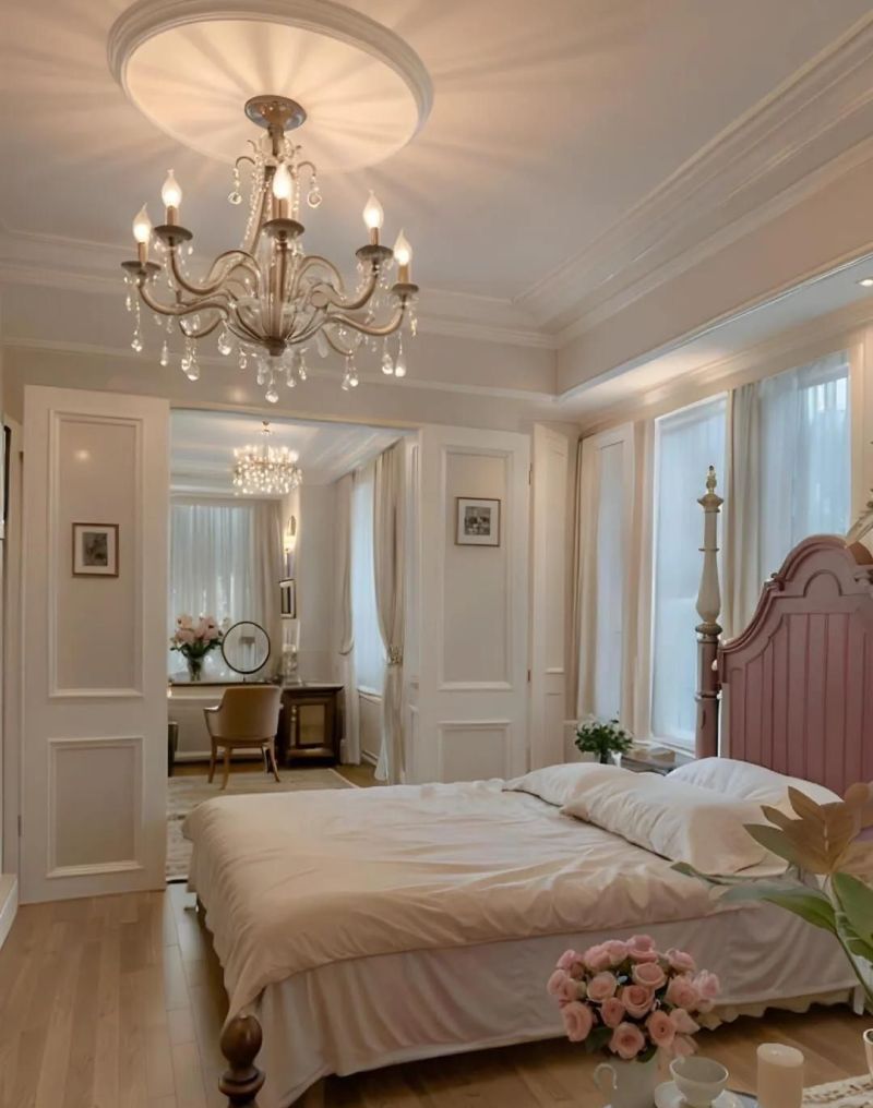 爸妈审美牛啊！被130㎡法式装修风格美到没边多亏爸妈的审美～ - 家居知识