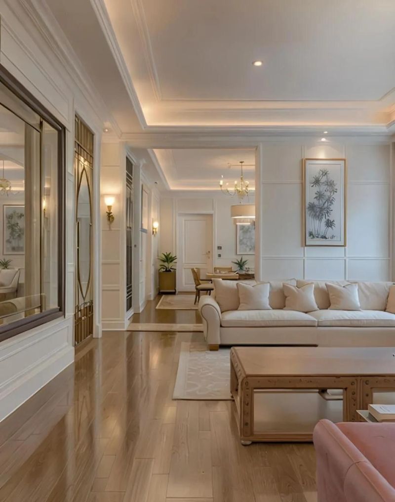 爸妈审美牛啊！被130㎡法式装修风格美到没边多亏爸妈的审美～ - 家居知识