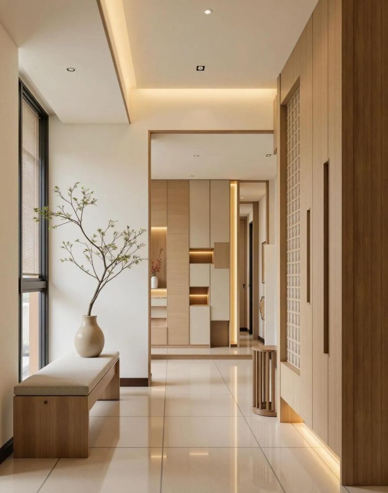 新中式装出松弛感｜我家像从宋画里挪出来的原木 + 暖光 = 氛围王炸 - 家居知识