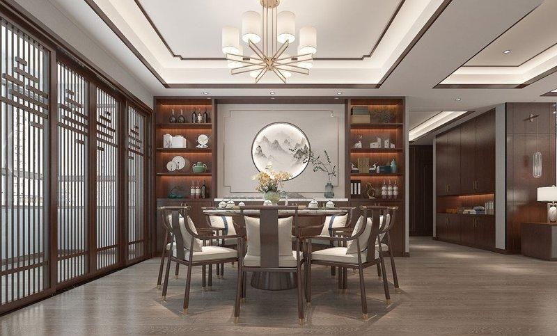 参观完她家，才知道新中式风有多美，152㎡简单清澈，时尚有品位 - 家居知识