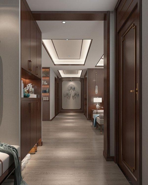 参观完她家，才知道新中式风有多美，152㎡简单清澈，时尚有品位 - 家居知识