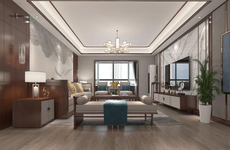 参观完她家，才知道新中式风有多美，152㎡简单清澈，时尚有品位 - 家居知识