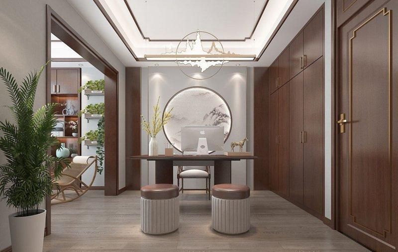 参观完她家，才知道新中式风有多美，152㎡简单清澈，时尚有品位 - 家居知识