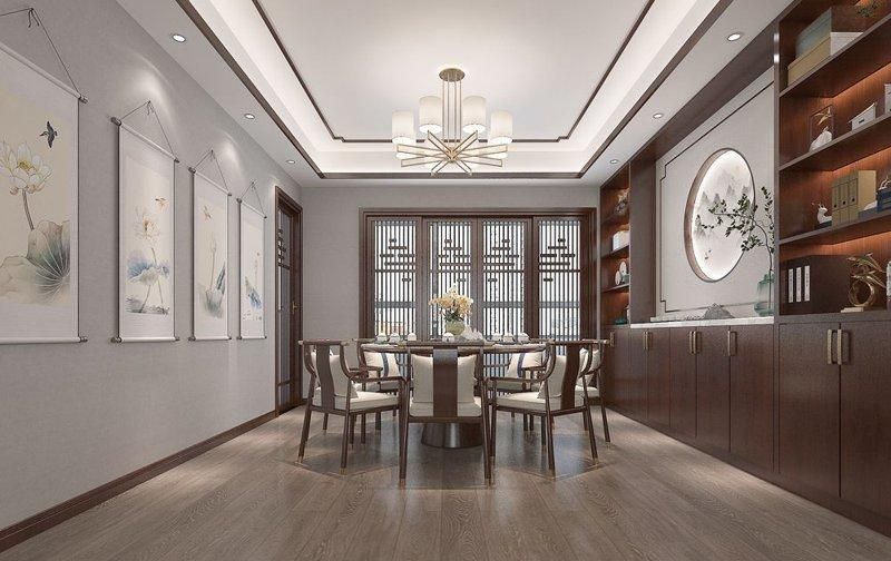 参观完她家，才知道新中式风有多美，152㎡简单清澈，时尚有品位 - 家居知识