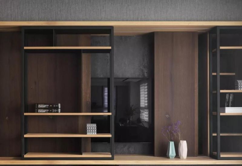 电视墙不会装别瞎装，学她家这么定制柜子，实用与颜值并存！晒晒 - 家居知识