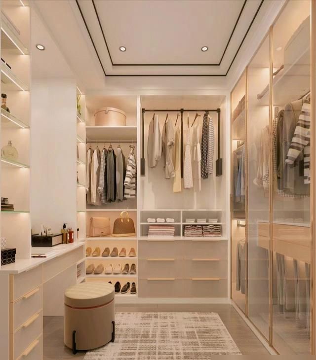衣帽间是定制衣柜的升级，是家里女主人的最爱，注意这些不翻车 - 家居知识