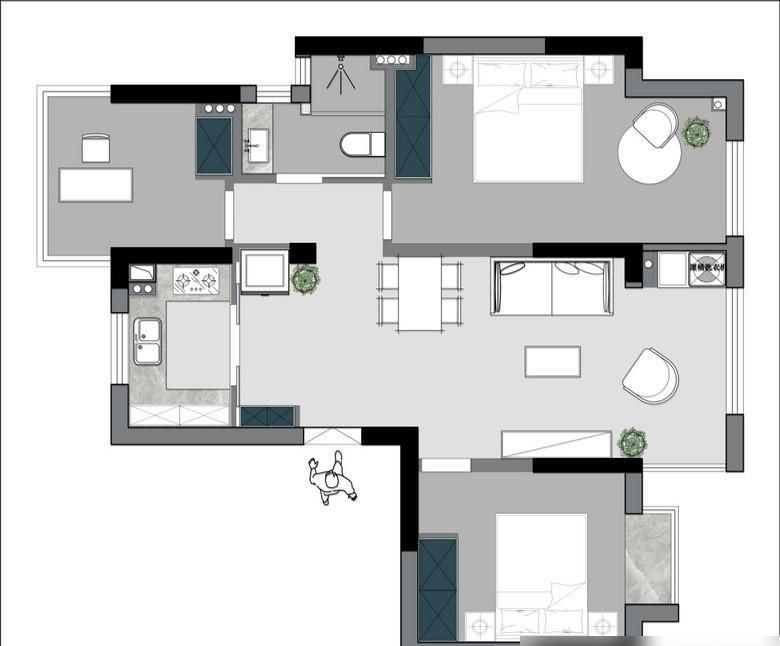 她家现代复古风，目光所及皆是精致与优雅，全屋清爽，越看越舒服 - 家居知识