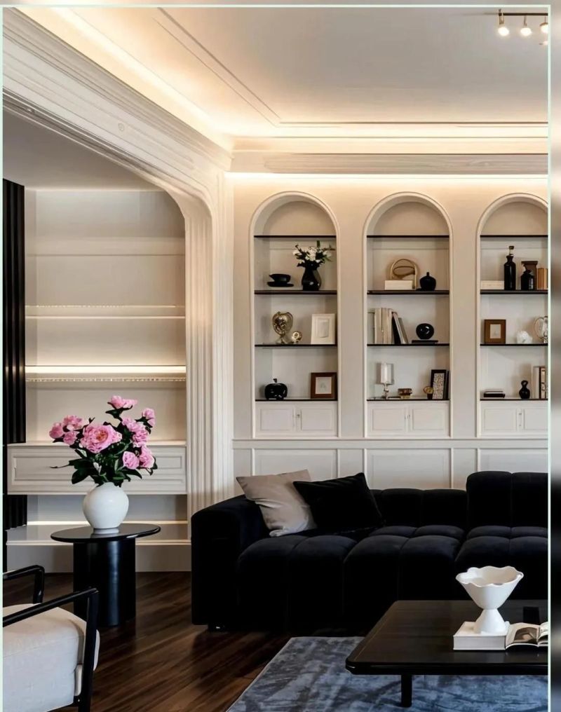 黑白法式硬装高级哭了，宝子们，法式风简直是yyds，优雅到不行～ - 家居知识