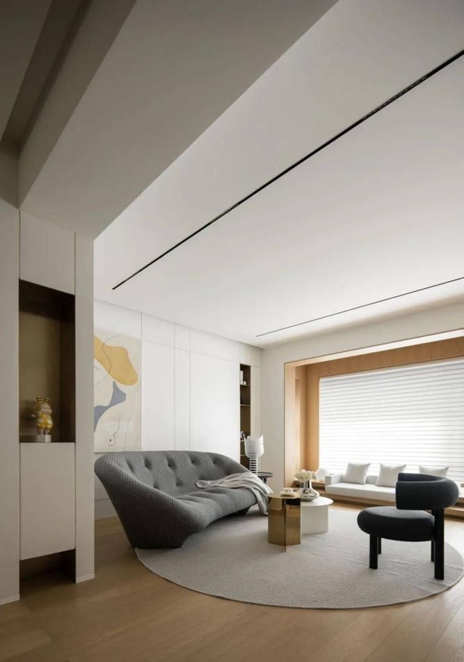 140m²轻法式：客厅、书房、休闲区一体化，装修小白也能搞定！ - 家居知识