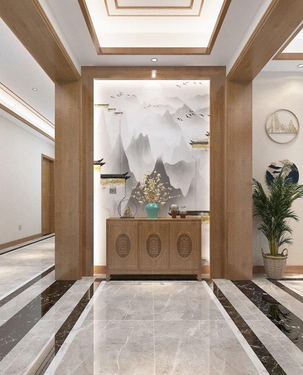 150㎡的新中式风格装修，精致有品位，刚入户就被惊艳到了，晒晒 - 家居知识