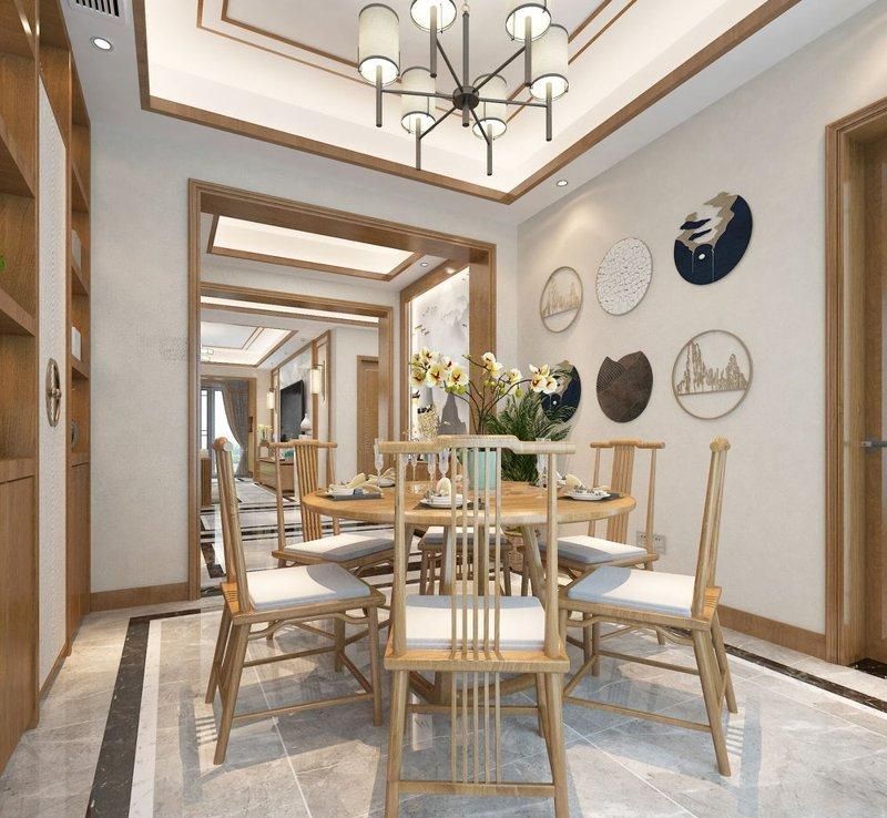 150㎡的新中式风格装修，精致有品位，刚入户就被惊艳到了，晒晒 - 家居知识