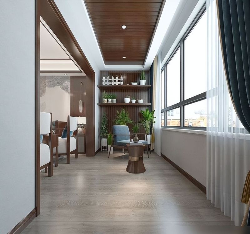 参观完她家，才知道新中式风有多美，152㎡简单清澈，时尚有品位 - 家居知识