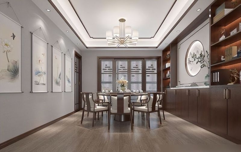 参观完她家，才知道新中式风有多美，152㎡简单清澈，时尚有品位 - 家居知识