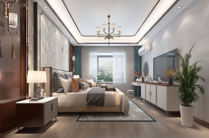 参观完她家，才知道新中式风有多美，152㎡简单清澈，时尚有品位 - 家居知识