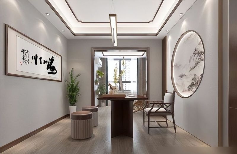 参观完她家，才知道新中式风有多美，152㎡简单清澈，时尚有品位 - 家居知识