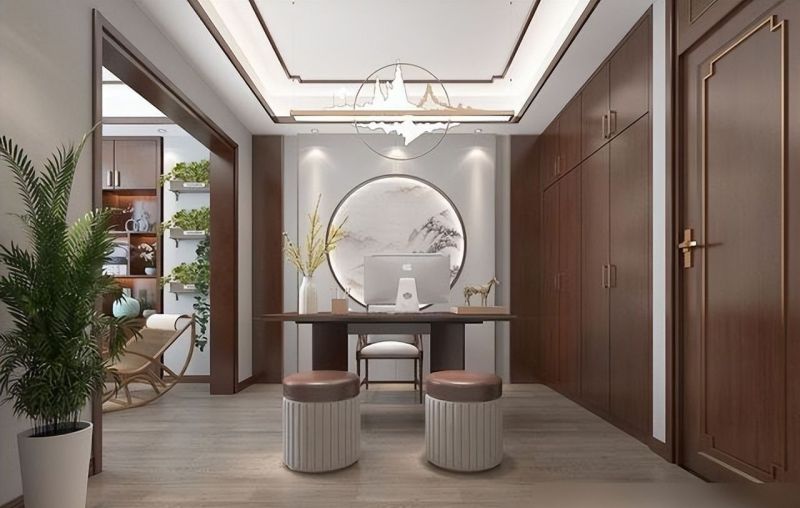 参观完她家，才知道新中式风有多美，152㎡简单清澈，时尚有品位 - 家居知识