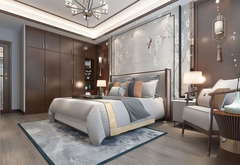 参观完她家，才知道新中式风有多美，152㎡简单清澈，时尚有品位 - 家居知识