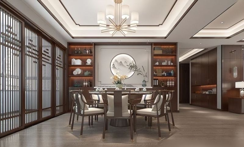 参观完她家，才知道新中式风有多美，152㎡简单清澈，时尚有品位 - 家居知识