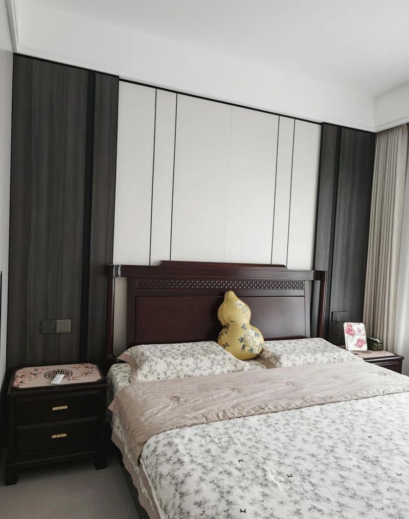 放弃纠结的黑白风，转身拥抱了新中式。装修落地那一刻真的爱了！ - 家居知识