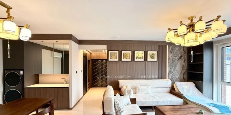 兰州城市人家实景｜140㎡轻奢新中式！中环广场的东方雅韵， - 家居知识