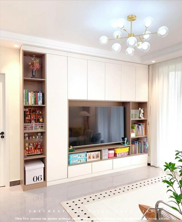 满墙电视柜多好用？看看这些成功案例，照着做能储物颜值高是真香 - 家居知识