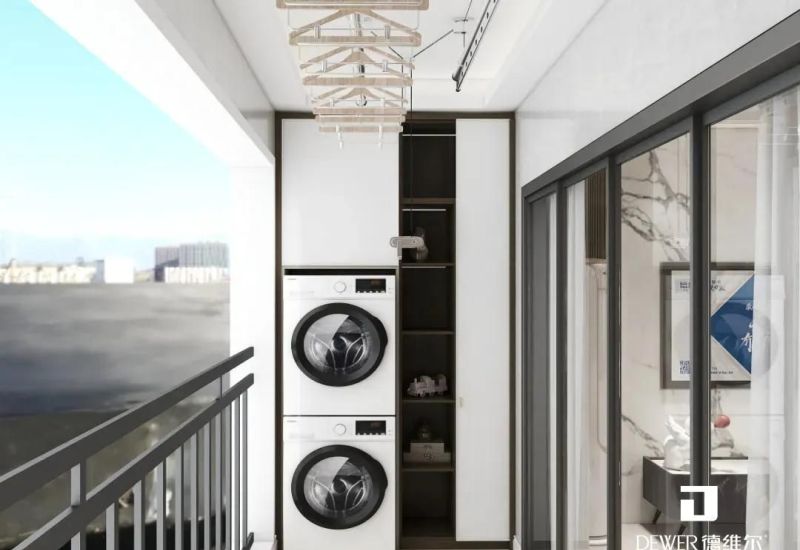 阳台柜这样设计，让你家阳台秒变 "宝藏空间" - 家居知识