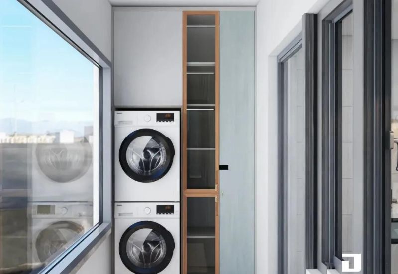 阳台柜这样设计，让你家阳台秒变 "宝藏空间" - 家居知识