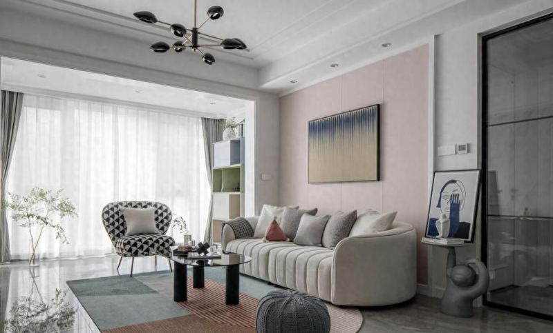 110㎡轻奢风三居室，夫妻二人打造精致浪漫的理想家