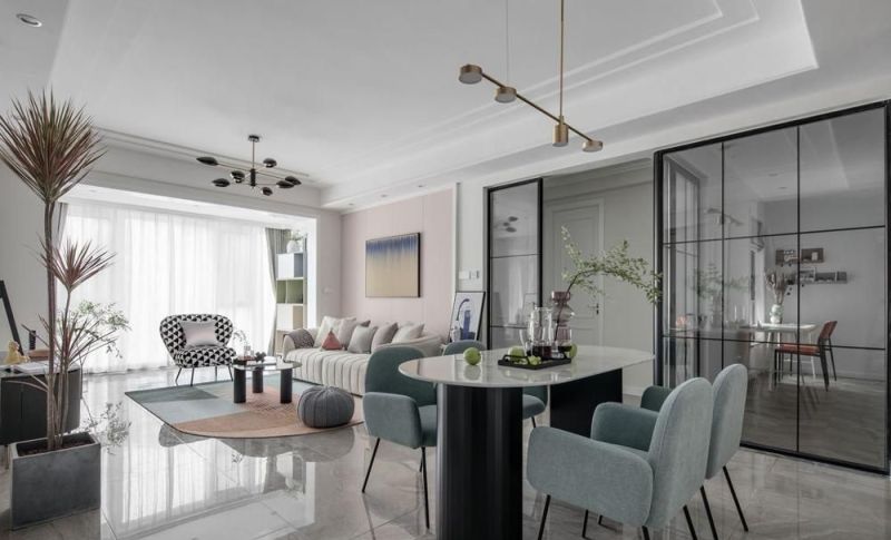 夫妻俩买下110㎡三居室，装修成轻奢风，室内精致浪漫十分好看 - 家居知识