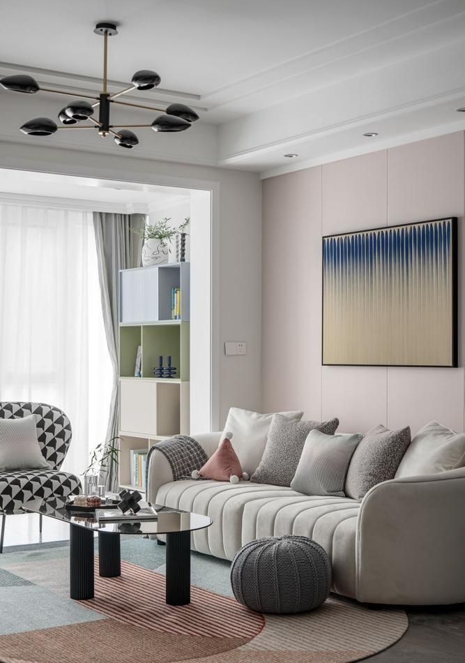 夫妻俩买下110㎡三居室，装修成轻奢风，室内精致浪漫十分好看 - 家居知识