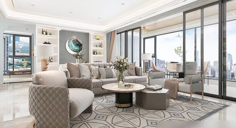 175㎡新家装“轻奢美式”，整体敞亮大气又温馨，这才是理想居所 - 家居知识